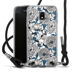 Carry Case Transparent Fabric black/silver