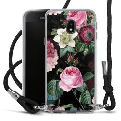 Carry Case Transparent Fabric black/silver