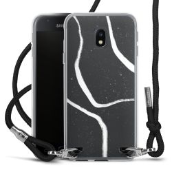 Carry Case Transparent Fabric black/silver