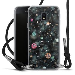 Carry Case Transparent Fabric black/silver