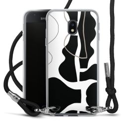 Carry Case Transparent Fabric black/silver