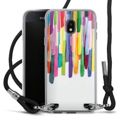 Carry Case Transparent Fabric black/silver