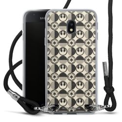 Carry Case Stoff schwarz/silber