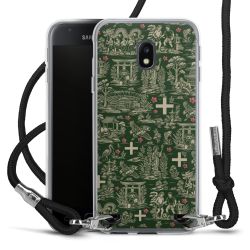 Carry Case Stoff schwarz/silber