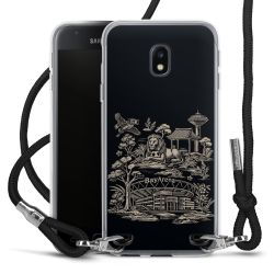 Carry Case Stoff schwarz/silber