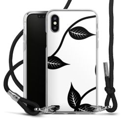 Carry Case Transparent Fabric black/silver