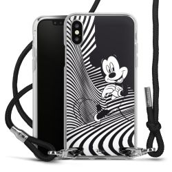 Carry Case Transparent Fabric black/silver