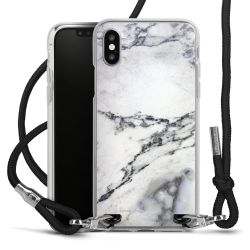 Carry Case Transparent Fabric black/silver