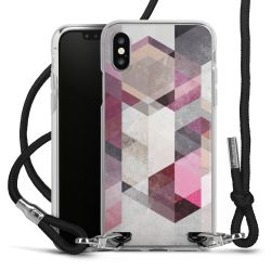 Carry Case Transparent Fabric black/silver