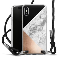 Carry Case Transparent Fabric black/silver