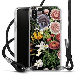 Carry Case Transparent Fabric black/silver