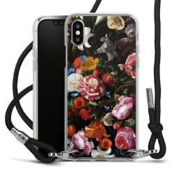 Carry Case Transparent Fabric black/silver