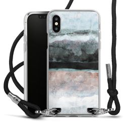 Carry Case Transparent Fabric black/silver