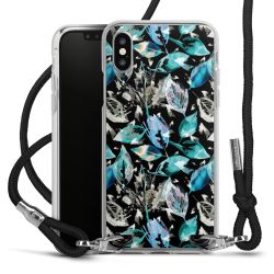 Carry Case Transparent Fabric black/silver