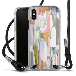 Carry Case Transparent Fabric black/silver