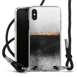 Carry Case Transparent Fabric black/silver