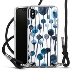 Carry Case Transparent Fabric black/silver