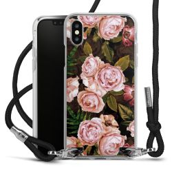 Carry Case Transparent Fabric black/silver