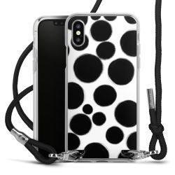 Carry Case Transparent Fabric black/silver