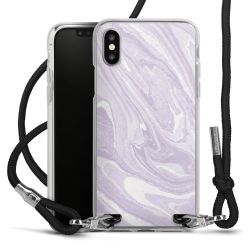 Carry Case Transparent Fabric black/silver