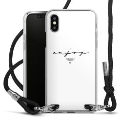 Carry Case Transparent Fabric black/silver