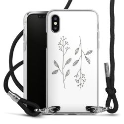 Carry Case Transparent Fabric black/silver