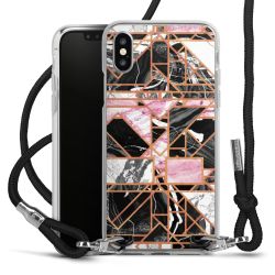 Carry Case Transparent Fabric black/silver