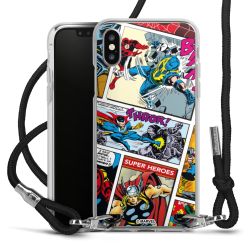 Carry Case Transparent Fabric black/silver