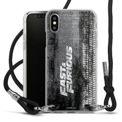 Carry Case Transparent Fabric black/silver