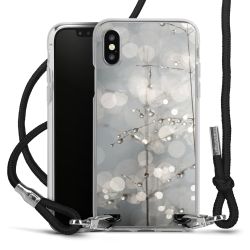 Carry Case Transparent Fabric black/silver