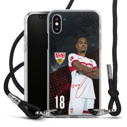 Carry Case Stoff schwarz/silber