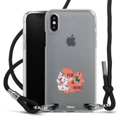 Carry Case Fabric black/silver