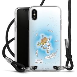 Carry Case Stoff schwarz/silber