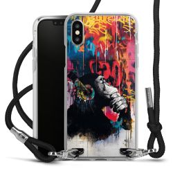 Carry Case Fabric black/silver