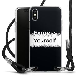 Carry Case Fabric black/silver