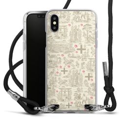 Carry Case Stoff schwarz/silber