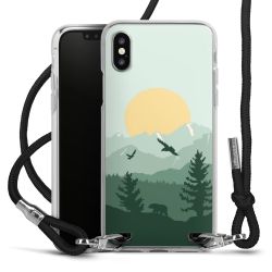 Carry Case Stoff schwarz/silber