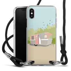 Carry Case Stoff schwarz/silber