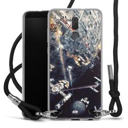 Carry Case Transparent Fabric black/silver