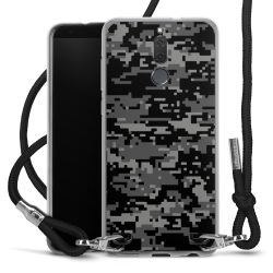 Carry Case Transparent Fabric black/silver