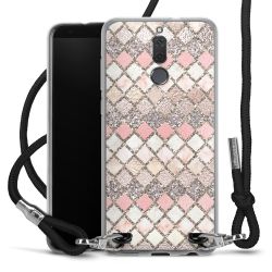 Carry Case Transparent Fabric black/silver