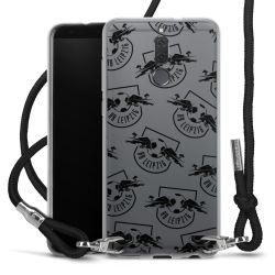 Carry Case Transparent Fabric black/silver