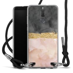 Carry Case Transparent Fabric black/silver