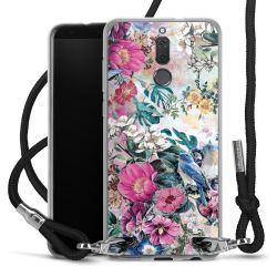 Carry Case Transparent Fabric black/silver