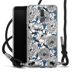 Carry Case Transparent Fabric black/silver