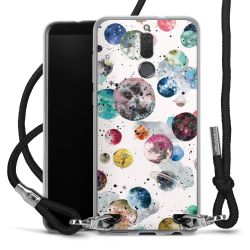 Carry Case Transparent Fabric black/silver