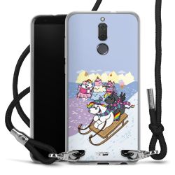 Carry Case Stoff schwarz/silber