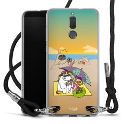 Carry Case Stoff schwarz/silber