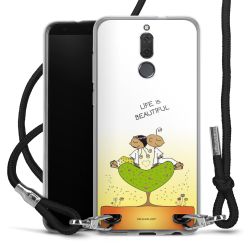 Carry Case Stoff schwarz/silber