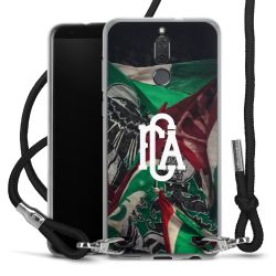 Carry Case Stoff schwarz/silber